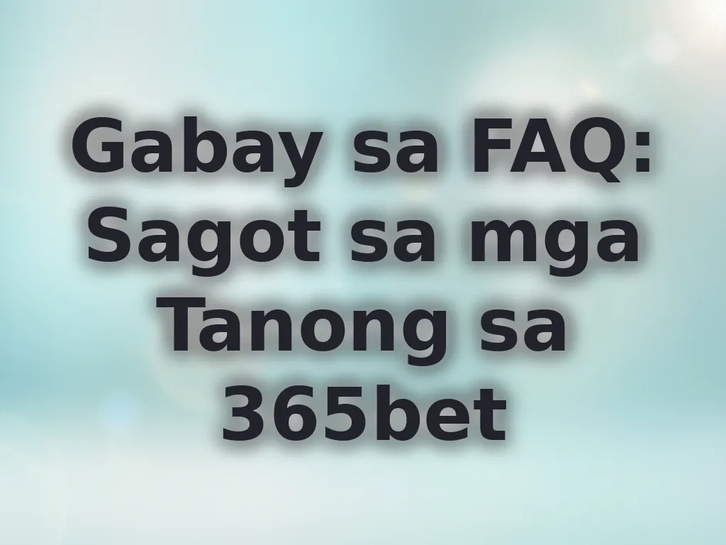 Gabay sa FAQ